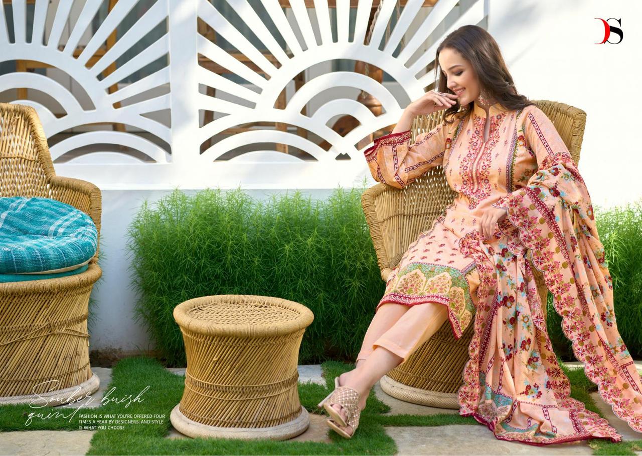 Bin Saeed lawn 4 by Deepsy Printed Suits Catalog